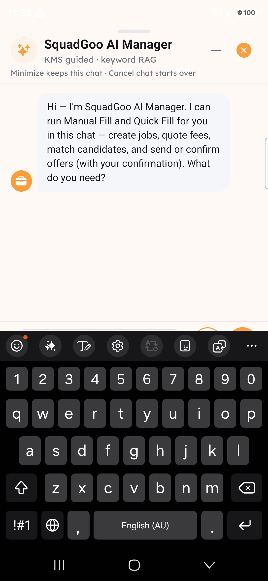 SquadGoo hiring AI updates
